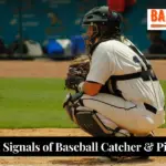 Catcher Signals: {Hand Signals of Baseball Catcher & Pitcher}