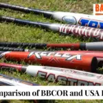 Comparison of BBCOR and USA Bats