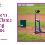 LS Blue Flame vs. Black Flame Pitching Machine