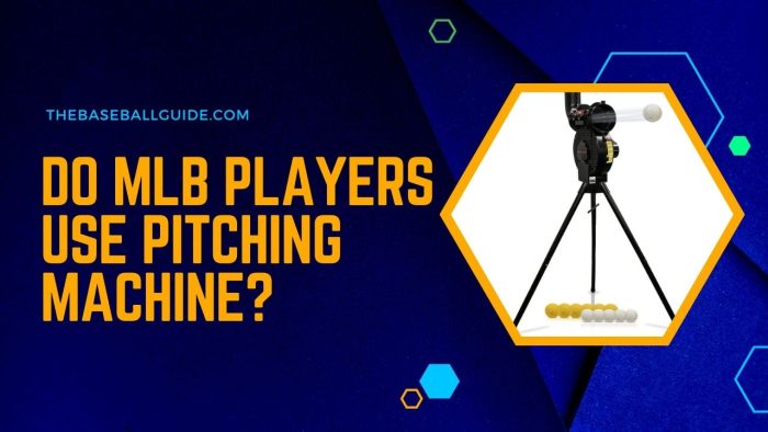 Do MLB Players Use Pitching Machines