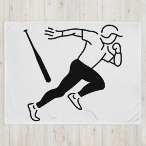 Baseball Throw Blanket